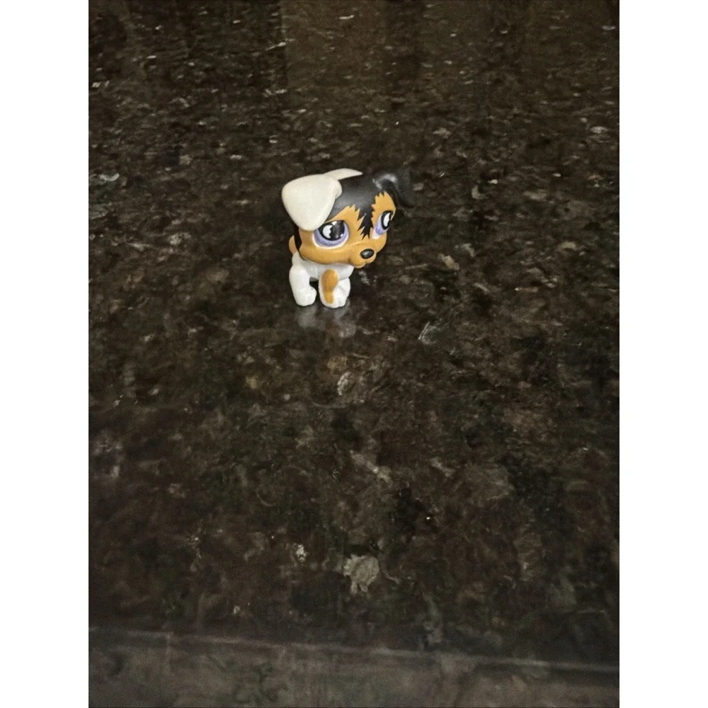 JACK RUSSEL DOG #803 - Authentic Littlest Pet Shop - Hasbro LPS